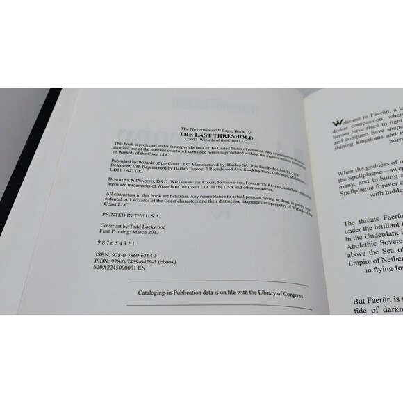 FORGOTTEN REALMS THE NEVERWINTER SAGA R.A. SALVATORE BOOKS 1-4 HARDCOVER SIGNED - Picture 15 of 15